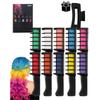 Temporary Hair Chalk Comb Set 10 Colors Washable Instant Vibrant Color for Kids and Adults Party