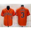 Houston Astros Baseball Jersey Bregman 2 Altuve 27 Embroidered Sports Shirt Men
