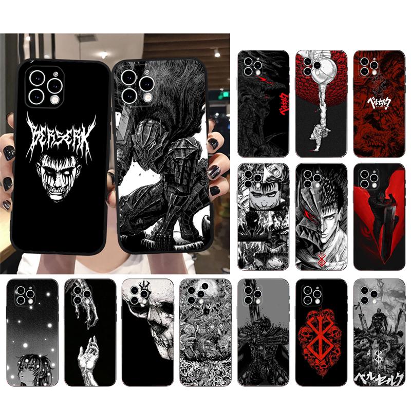 Berserk Guts Phone Case For Iphone 17 Pro Max Air 16 15 14 13 Pro Max 15 16 Pro 15Plus