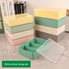 Colorful Desktop Plastic Storage Box for Toys and Art Supplies, Lidless
