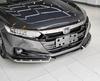 Compatible 2022 Honda Accord 10.5th Gen Aerodynamic Kit: Front Lip, Side Skirts, Rear Spoiler.