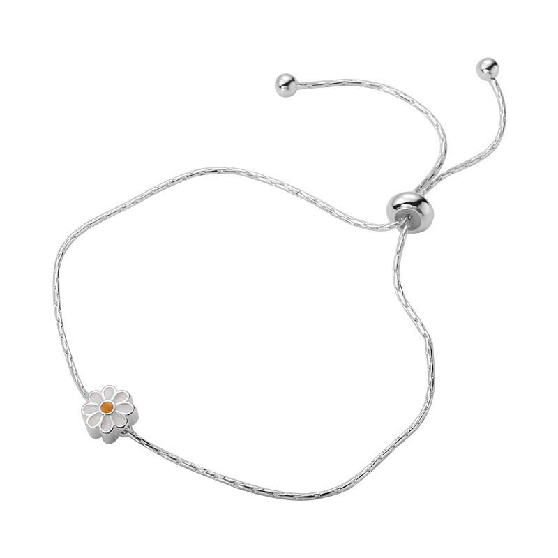 Fashionable Daisy Bracelet for Women Charm Flowers New Adjustable Bracelets Birthday Party Jewelry Gifts