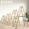 KADAX Wooden Painter's Ladder Step Ladder Double-Sided 150kg