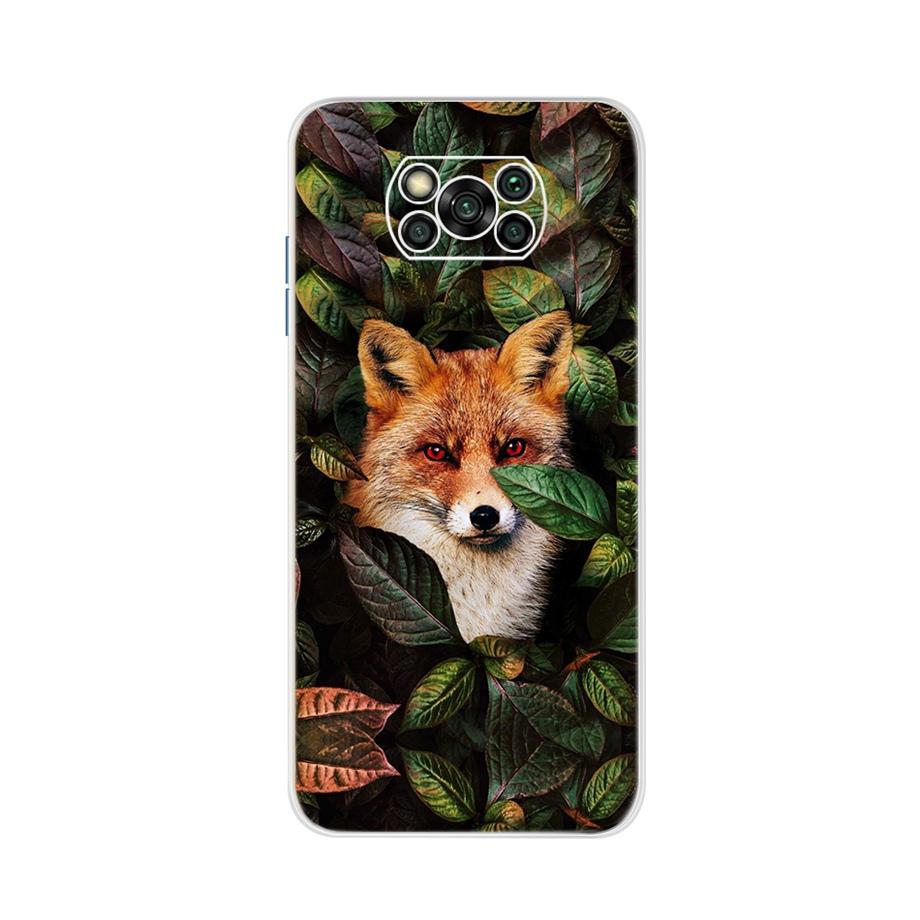 For Xiaomi Poco X3 Pro Back Cover 6.67" Cute Cat Patterns Transparent Bumper Cover For Xiaomi POCOX3 Pro POCO X 3 Cover Fundas