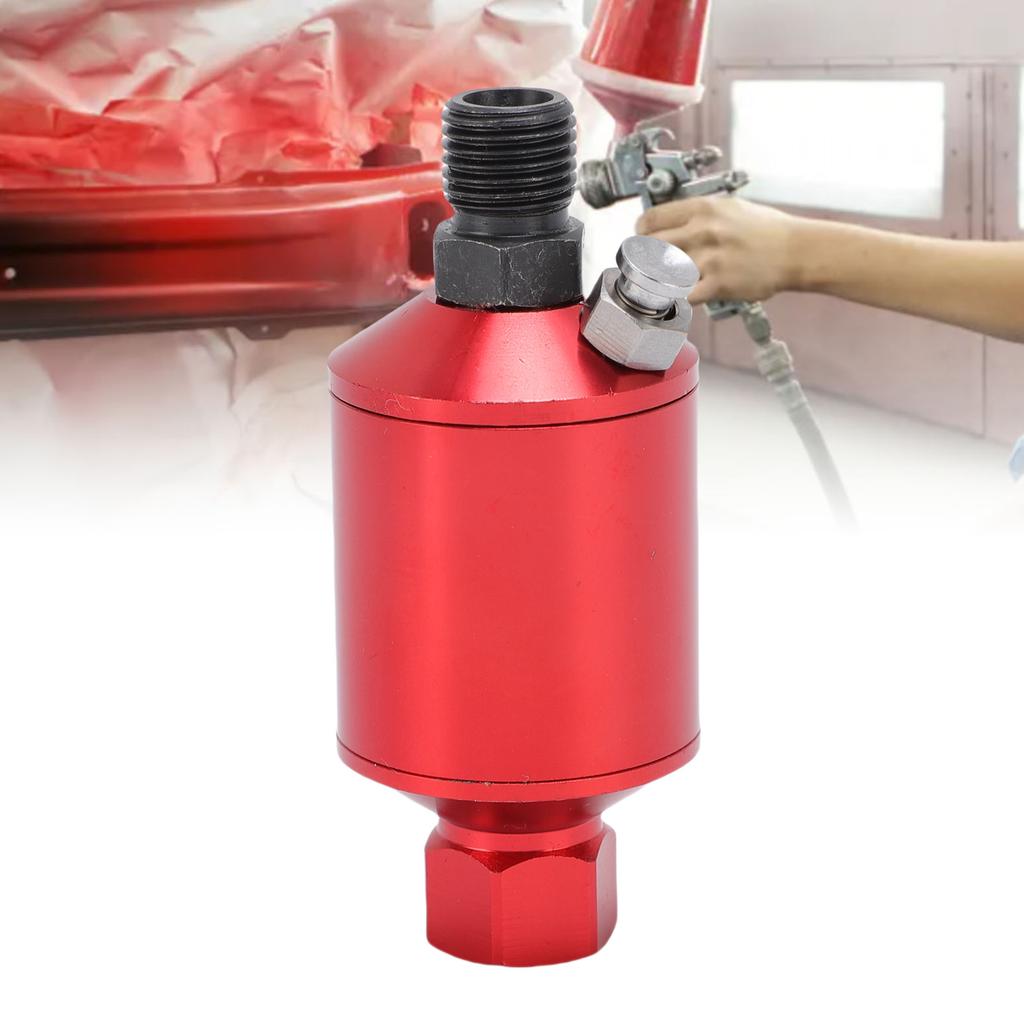 2 Pcs Paint Filter 1Celsius4in NPT Inlet Outlet Aluminum Alloy Water Separator Filter