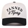 Unisex TANNED TIPSY Letter Embroidery Baseball Caps Spring Autumn Outdoor Adjustable Casual Hats Sunscreen Hat Sports Cap