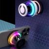Magnetic Bluetooth Speaker Phone Stand with RGB Light and TWS Subwoofer for Outdoor Use