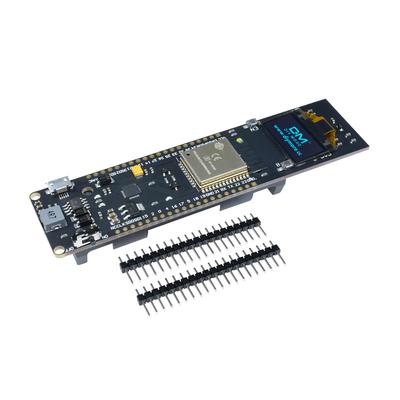 ESP32 WIFI Bluetooth Development Board with 18650 Battery Holder 0.96 Inch OLED Screen Display Blue / White / Yellow Blue