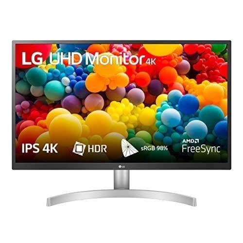 Moniteur LG 27UL500P-W - 27 po - 4K - IPS - Blanc - 5 ms - 2 HDMI, DP