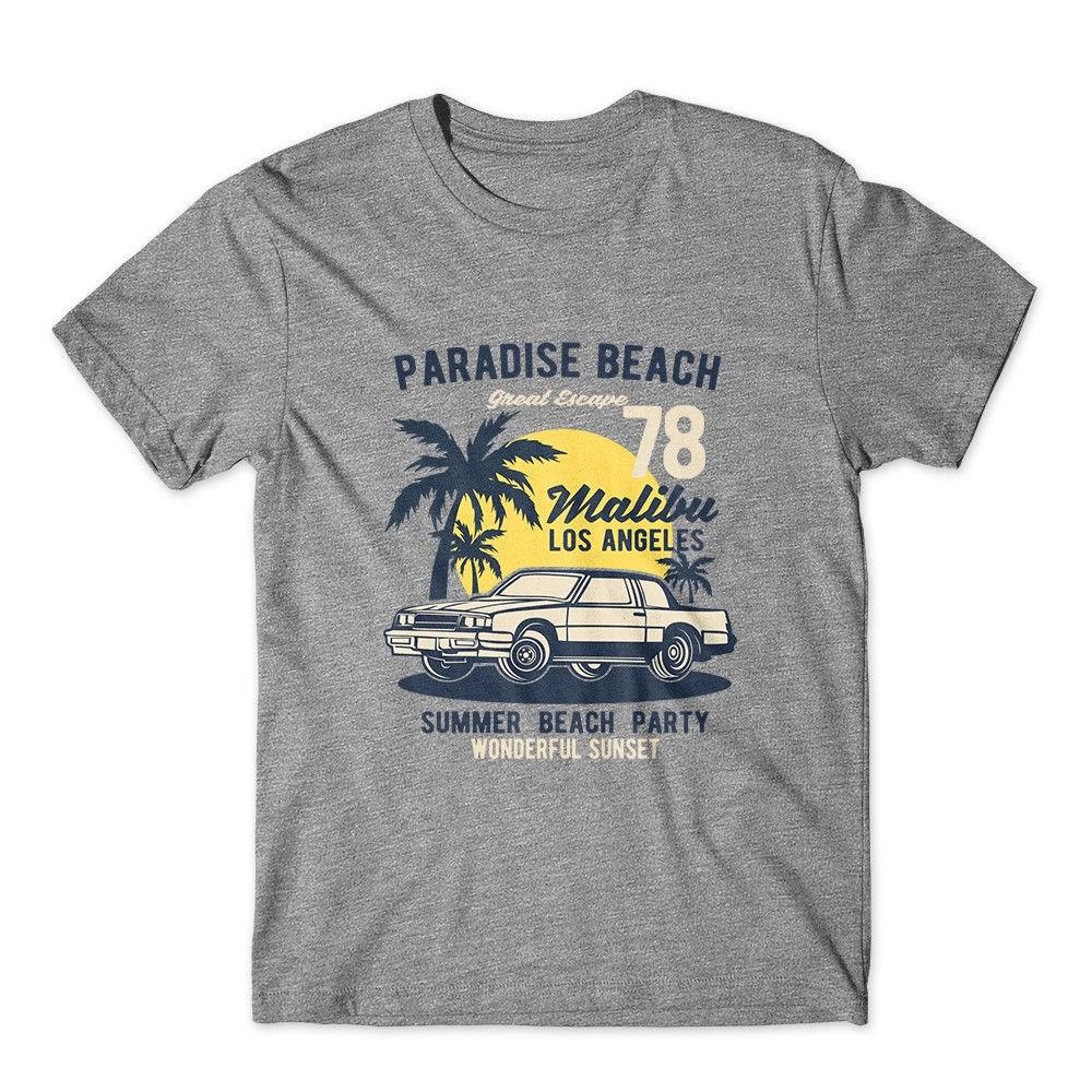 

Paradise Beach Tshirt 100% Cotton Premium Tee New 4XL
