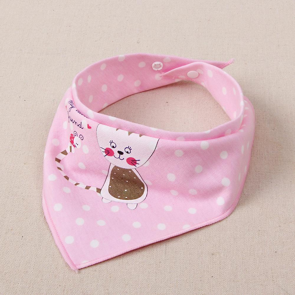 Trojúhelníkové opakovaně použitelné bryndáčky pro miminka omyvatelná tkanina na odříhnutí Chlapci Dívčí bryndáčky s šátkem Baberos Babador bryndáčky s šátkem pro novorozence