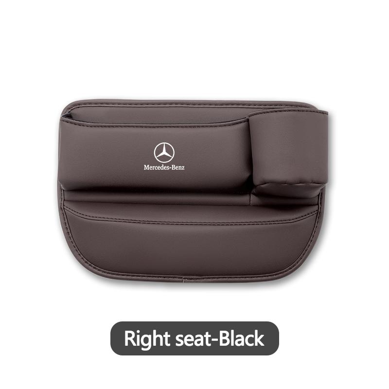 VDPPW1 2025 Hot Car Logo Storage Bag Seat Gap Organizer Box Holder For Mercedes Benz W203 W206 W220 W205 W211 W212 W201 W210 W108 W168