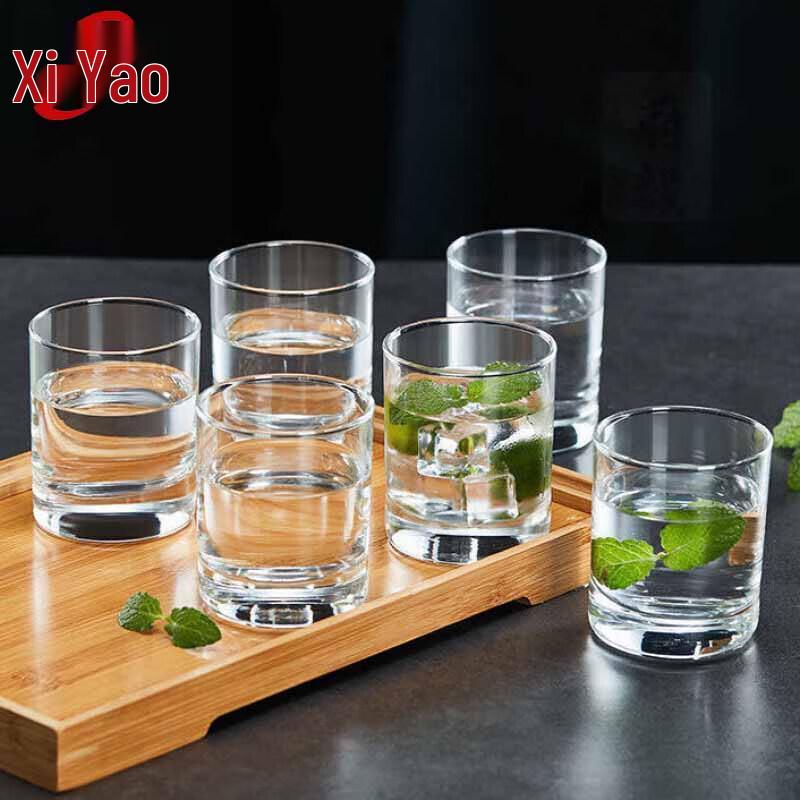 Xiyao Transparent Glass Drinkware Set