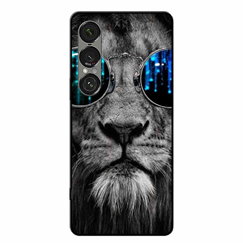 For Sony Xperia 1 VII / 1 VI / 1 V Cases Fashion Protective Silicone Back Cover For Xperia 1 VII Back Phone Capa Xperia 1V Funda