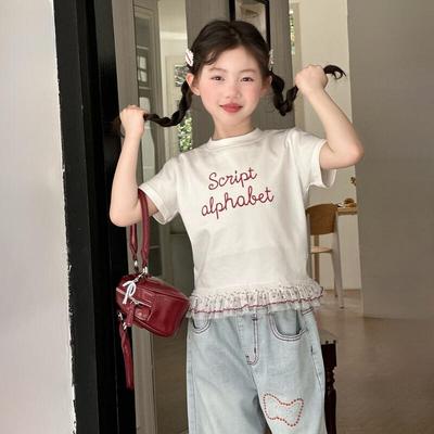 Girls' Summer Short Sleeve T-Shirt