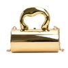 Contemporary Acrylic Cylinder Handbag Perfect for ShoppingTraveling and Dating