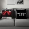 Band B-Bad Omens cushion cover For Sofa Car Office Cafe Soft And Comfortable Double-Sided Printing Pillow Cover