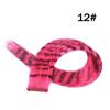 Colorful Girls Heat Resistant Fiber Feather Hair Extension Piece Leopard Print Wig Hair Accessories