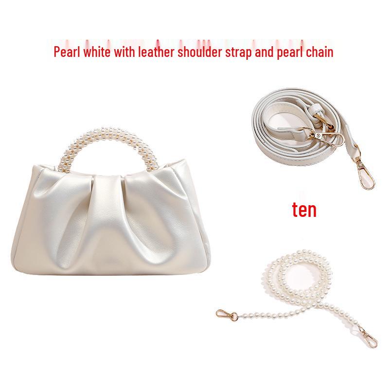 2024 Damen Elegante Perlenkette Wolken Crossbody-Tasche