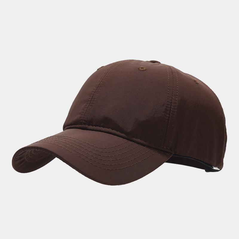New simple light board baseball cap men's and women's versatile soft top sun hat outdoor sports sun protection quick-drying cap tide