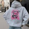 Men's Spring and Autumn Hooded Couple Bear Sweater Personality Versatile Sports Top Jacket