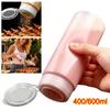 Reusable Seasoning Shaker Bottle Translucent Seasoning Container New Spice Powder Dispenser