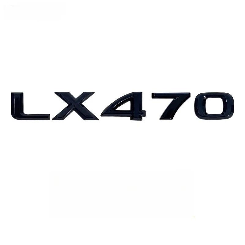 3D ABS Car Trunk Letters Badge Stickers for Lexus LM300 LM350 LC500rLX450 LX470 LM300h Auto Logo Accessories II1