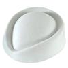 Classical French Flight Attendant Hat Polyester Stewardess Costume Accessoris Women Winter Fashion Headwear