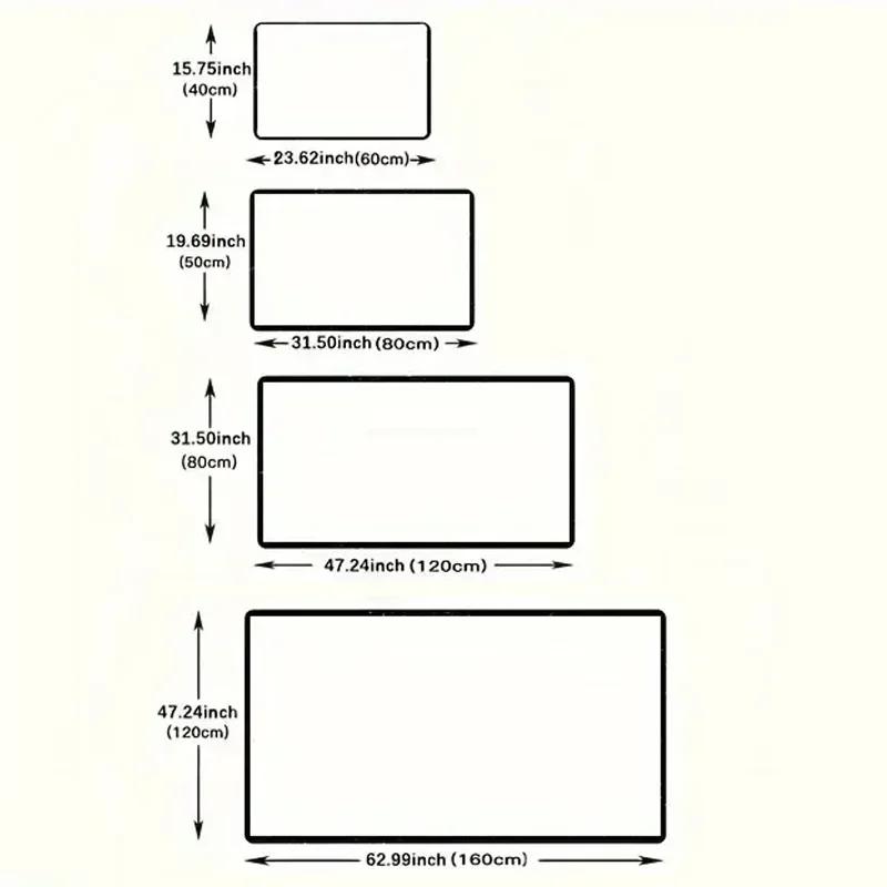 Boho Area Rugs Washable Vintage Modern Neutral Large Carpet for Dinning Room Living Room Bedroom Farmhouse Non Slip Mat