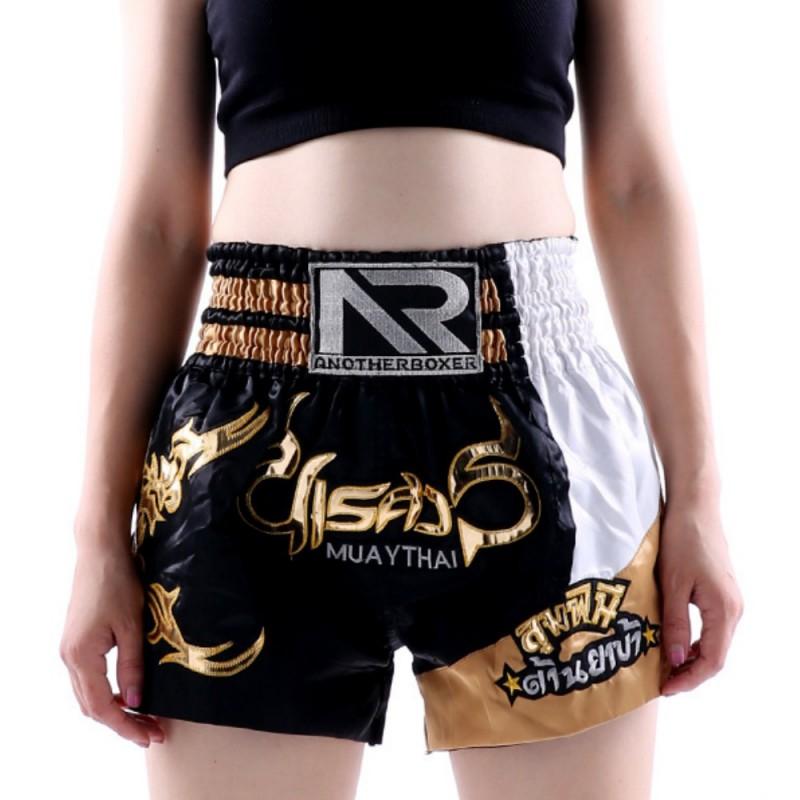 MMA Boxing Shorts Men Women Stretchable Spandex Training Muay Thai Kickboxing Sanda