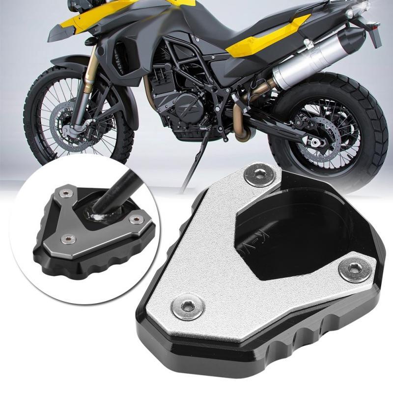 Buy Motorcycle Cnc Kickstand Side Stand Enlarger Extension Pad For