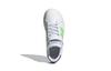 Adidas Neo GRAND COURT Comfortable And Trendy Abrasion Resistant Low top Kids' Skateboarding Shoes White Green GX5746