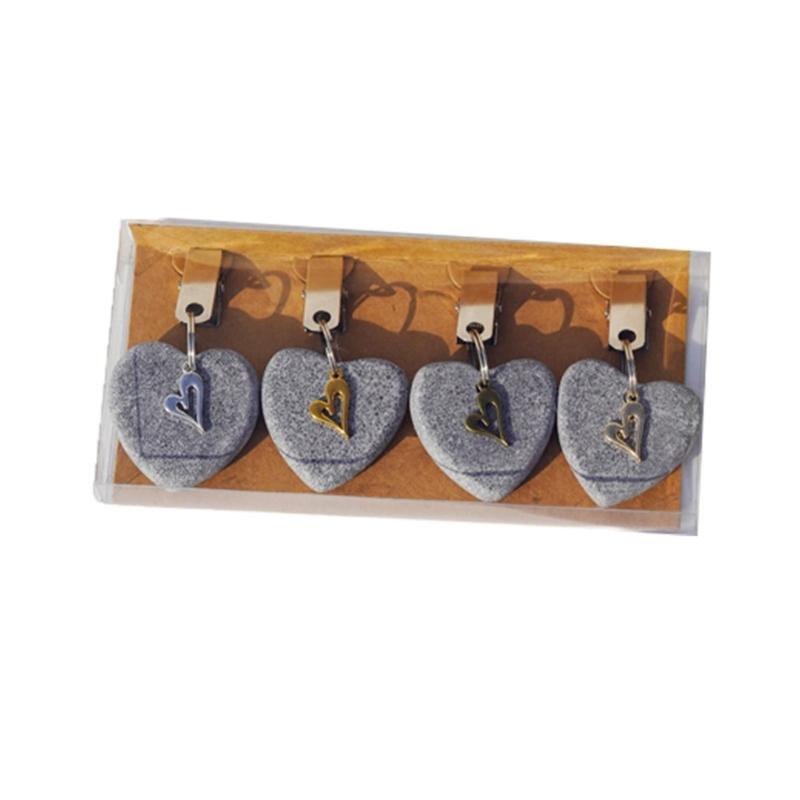Marble Designs Tablecloth Holders Set of 4 Stable Clip for Picnic Garden Event Sturdy Decorative Weights Daily Use