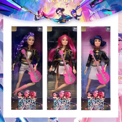 2025 Demon Hunters Action Figure Kpop Giocattolo Rumi Mira Zoey Mira Canzone Tematica Di Luci Colorate Regali di Compleanno Per Ragazze