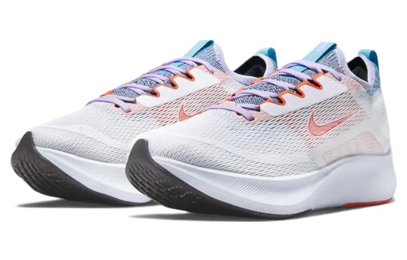 Nike Zoom Fly 4 White Orange Lilac Women's CT2401-100