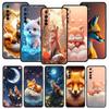 Soft TPU Case For Realme C67 C63 C55 C53 C25 C21 10 11 12 13 GT 2 3 5 Pro Plus 5G Shockproof Phone Cover Cute Animal Fox Fundas