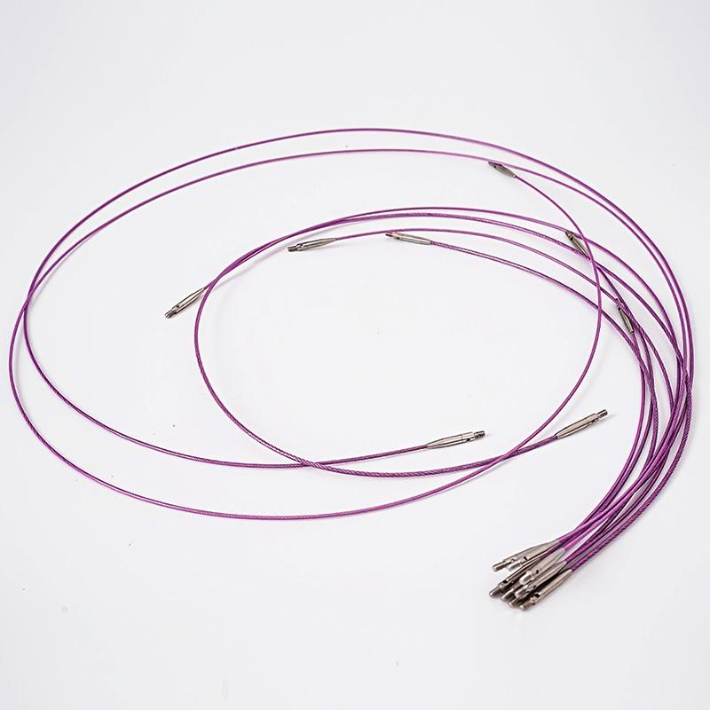 1PC Stainless Steel Disassembly Accessory Rope Rotating Needle Weaving Tool DIY Nylon Detachable Circular Needle Multi-functional