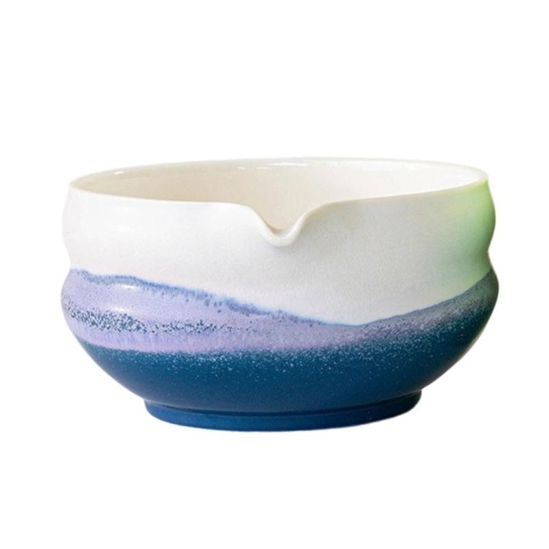 Handcrafted Matcha Accessories Set Ceramic Teas Bowl Grass Green Japanese Teas Ceremony Essential Ceramic Matcha Bowl