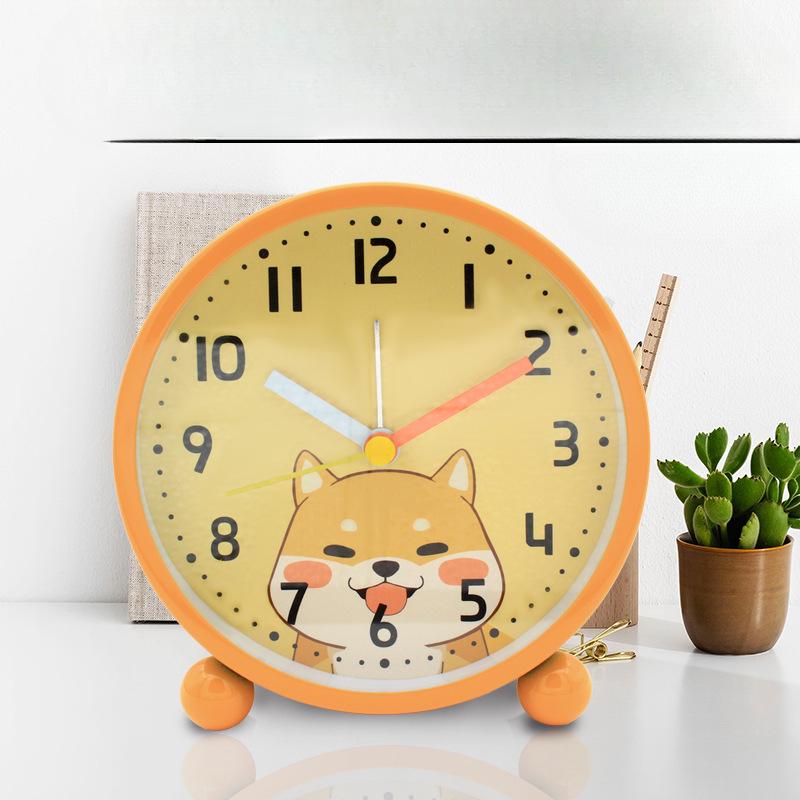 

Креативный мультяшный будильник Простой детский будильник Студенческий милый многофункциональный будильник Бесшумный будильник .