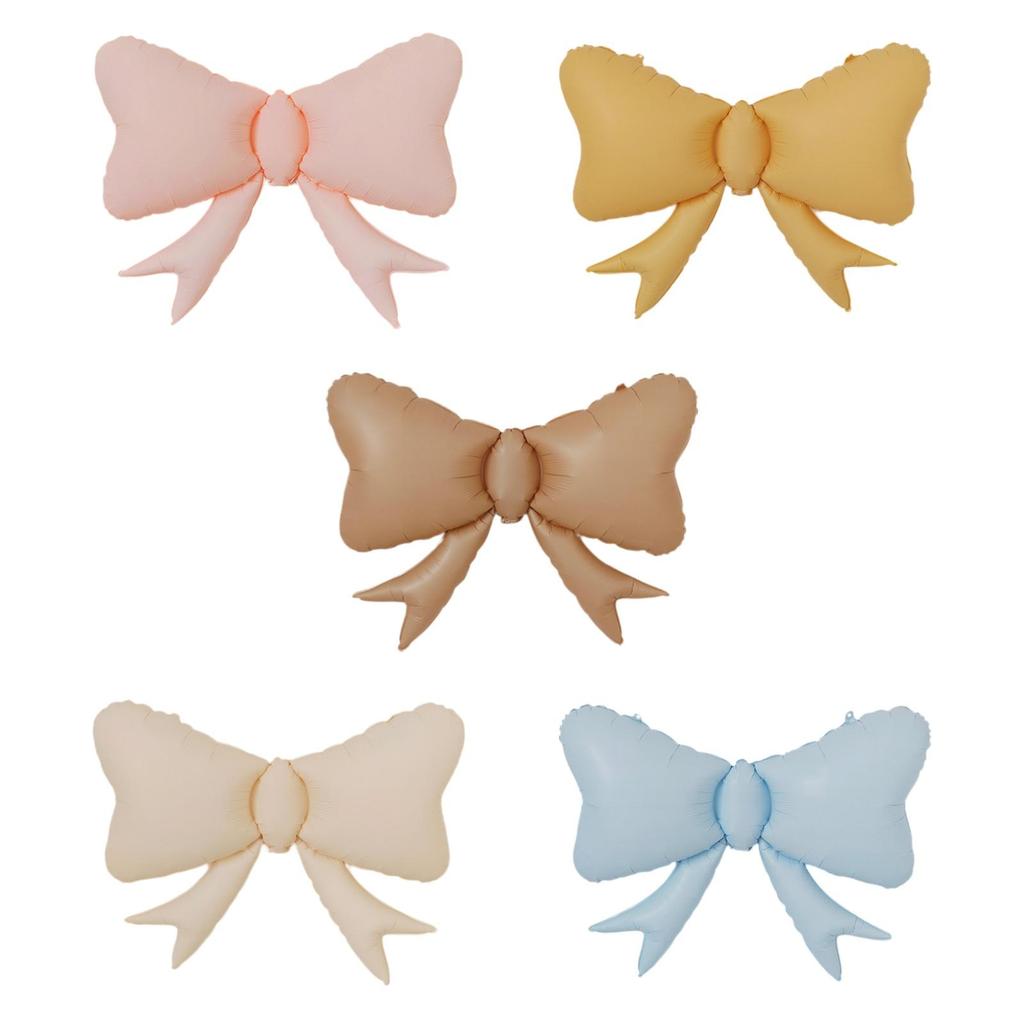 Aluminum Foil Crafts Party Favors Home Decoration Decorative Wedding Gift Backdrop Versatile Romantic Balloon Bowknot Balloon