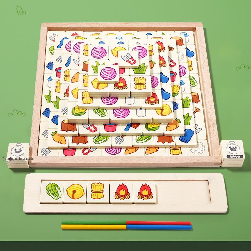 

Sheep Cross-Border Puzzle Card Game: Children s Desktop Toy