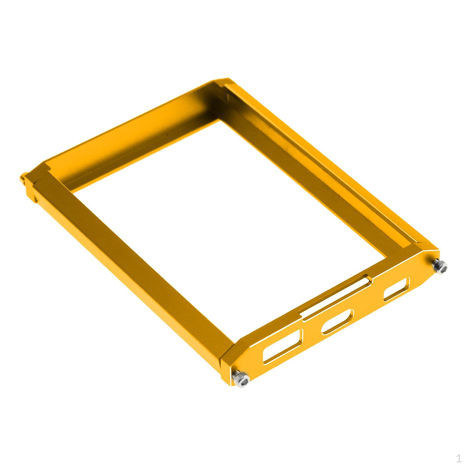 

Захисний каркас автомобільного радіопередавача RC, захисний тримач, деталі з алюмінієвого сплаву, легкий для важких умов експлуатації золотий