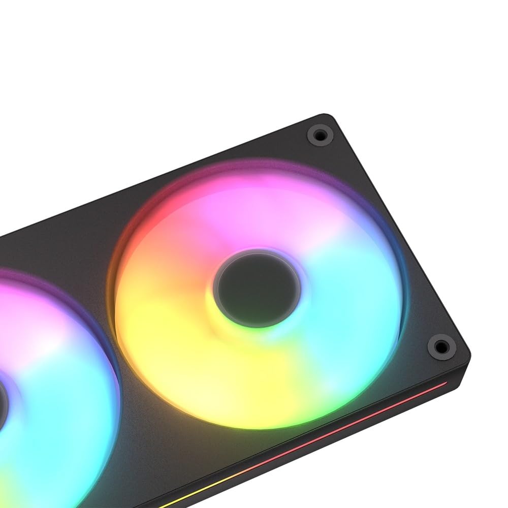 COUGAR Unity360-FB ARGB One-piece Molded Single-frame Fan [UNITY ARGB] Series 360mm Standard Rotation Black Model [CF-UN360FB-RGB]