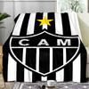 1PC Love For Atlético  Printed Soft Flannel Blanket Throw for Adult Bedroom Living Room Sofa Camping Travel Fan Gifts Christmas Gifts