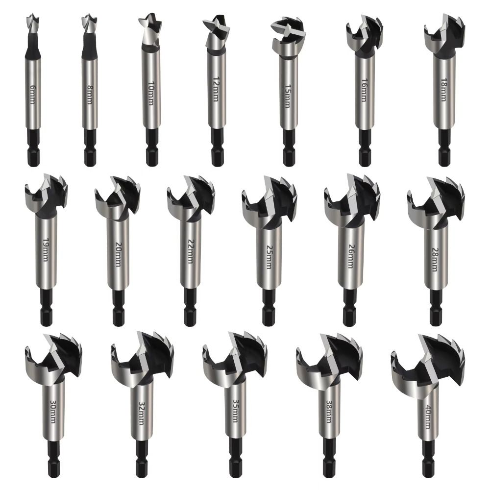 1Pcs High Carbon Steel Forstner Boring Drill Bits Wood Hole Opener  for Wood Drilling