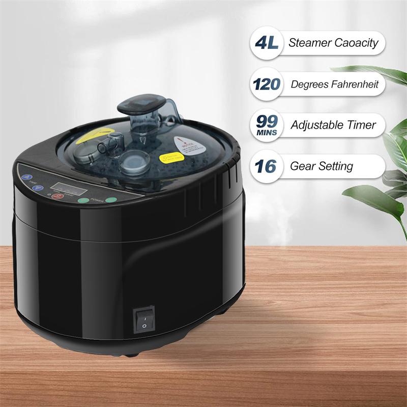 Sauna Generator Power Steamer Pot New Style 4L 1500W EU US AU UK Plug Home SPA Therapy For Heating