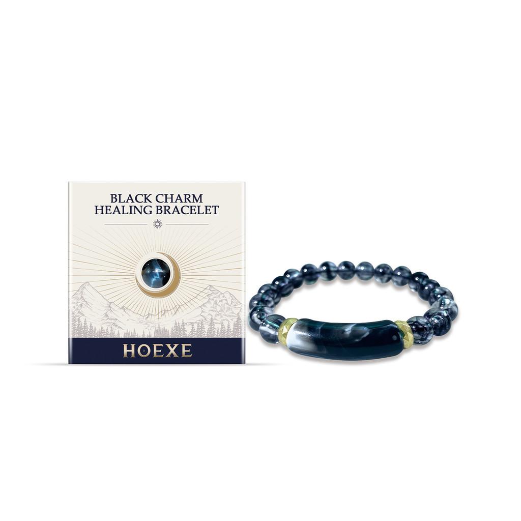 Стильная серия браслетов для ухода за телом Hoexe Легкие Модные Унисекс Аксессуары для запястья Black Bracelet