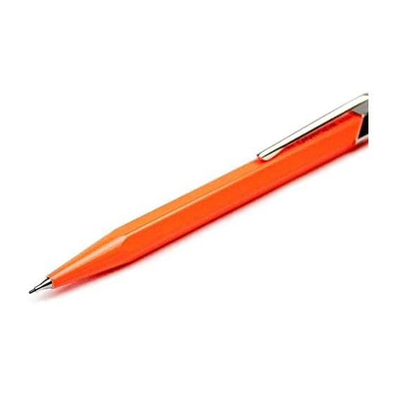 Caran d'Ache 849 Classic Line Mechanical Pencil 0.7mm Fluorescent Orange 0844-030 Aluminum