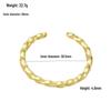 Twisted Brass Thread Fashion Bracelet with European & American Style