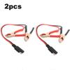 14AWG 36CM 2pinový SAE rychlospojkový konektor zástrčka na bateriové krokosvorky kabelové svorky kabel